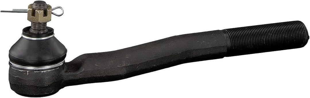febi bilstein 41091 Spurstangenendstück mit Kronenmutter und Splint , 1 Stück Vorderachse links, Vor