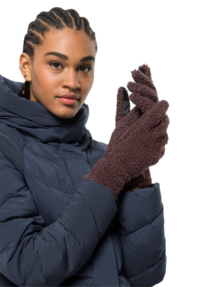 Jack Wolfskin Damen High Curl Glove W Handschuh XS boysenberry, XS boysenberry