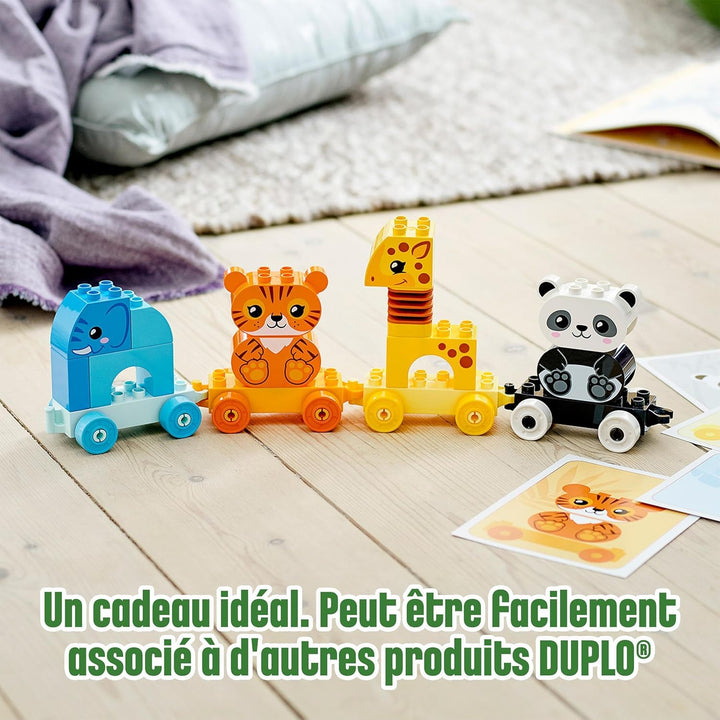 LEGO 10955 DUPLO Mein Erster Tierzug Mit Spielzeug-Tieren, Eisenbahn, Lernspielzeug Für Kleinkinder