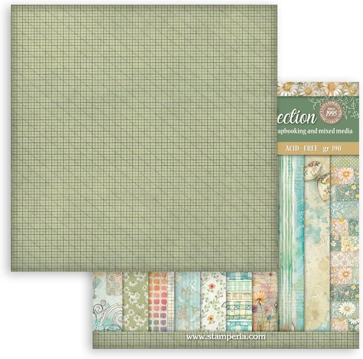Stamperia - Scrapbook Paper Pad for Scrapbooks, Albums, Cards, Bullet Journals and More, Acid Free,