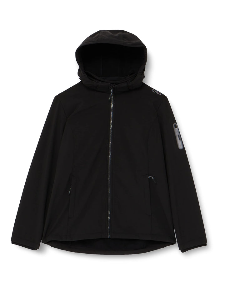 CMP Damen Windproof And Waterproof Softshell Jacket Wp 7.000 Jacke M Schwarz, M Schwarz