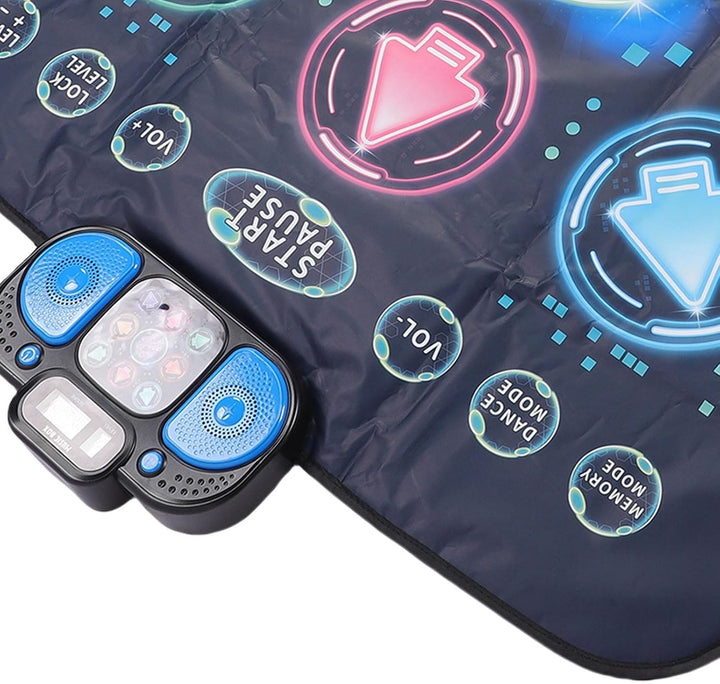 LED Tanzmatte, Interaktives Multi-Level Challenge Spiel, Kinder Spielzeug Tragbar, for Zuhause Schul