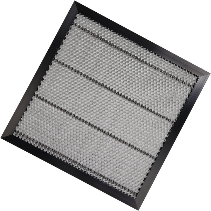 Laser-Arbeitstisch, 400 x 400 mm, Mesh-Design, Aluminiumlegierung, Waben-Arbeitsplattenplattform