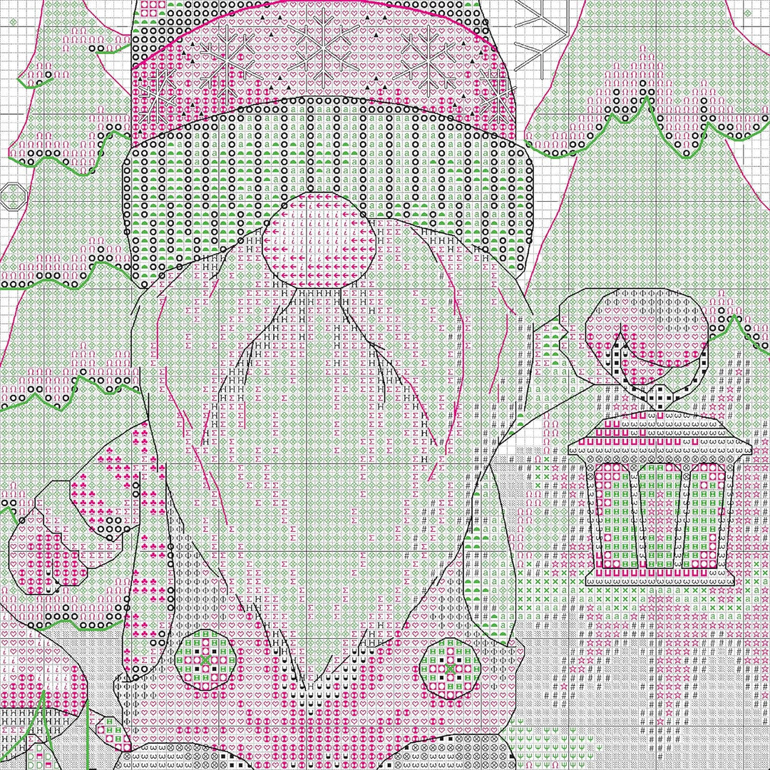 Dimensions Counted Cross Stitch Kit 16" Long-Gnome Stocking (14 Count)
