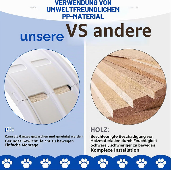 homegroove 31,5 Zoll Katzenräder für Indoor-Katzen, Plastik Katze Übung Laufband Rad mit Teppich Sta