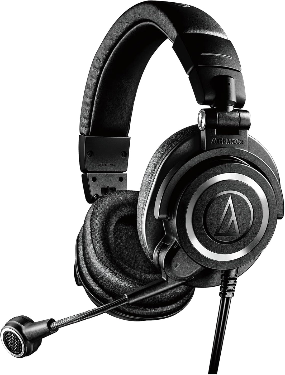 Audio-Technica M50xSTS StreamSet Streaming Headset mit XLR-Anschluss Schwarz, XLR