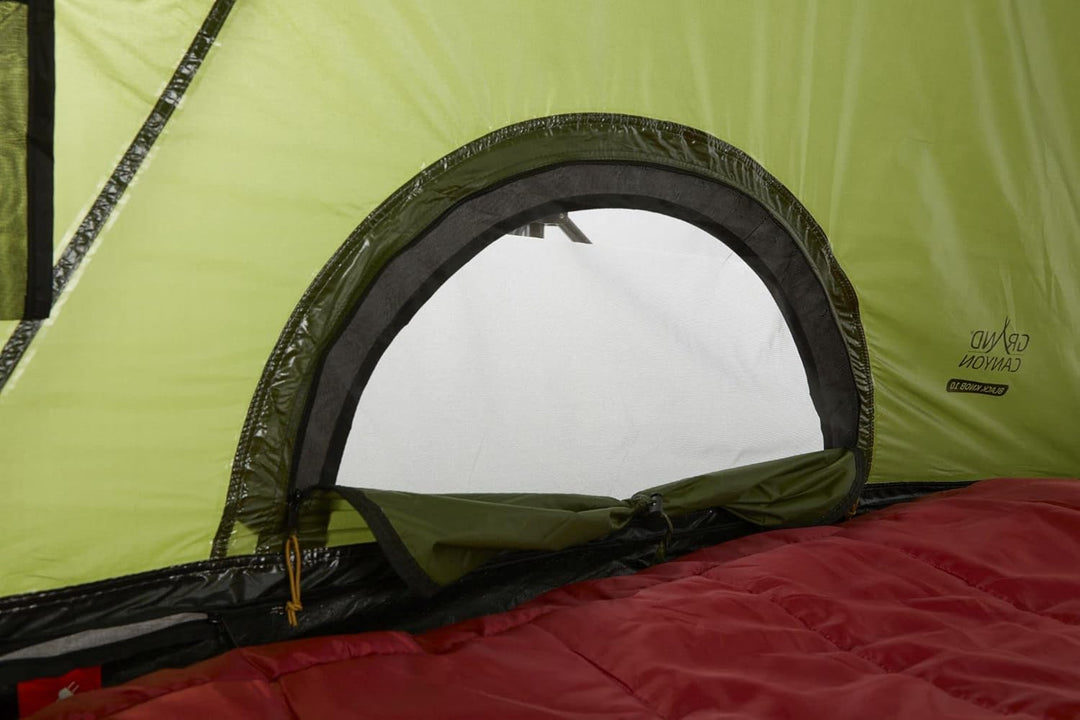 Grand Canyon Black KNOB 10 - Gruppenzelt im Tipi-Stil für 10 Personen | Familien-Zelt, Gruppen-Zelt,