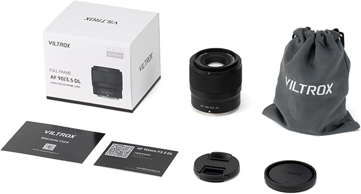 VILTROX AF 90mm F3.5 DL-Objektiv Autofokus Vollformat Mittleres Teleobjektiv 8K-Klarheit Kompatibel