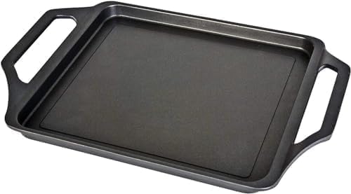 WECOOK! Ecostone Grillplatte, Induktion Griddle-Pfanne 43 X 25 cm, Aluminiumguss, Antihaftbeschichtu
