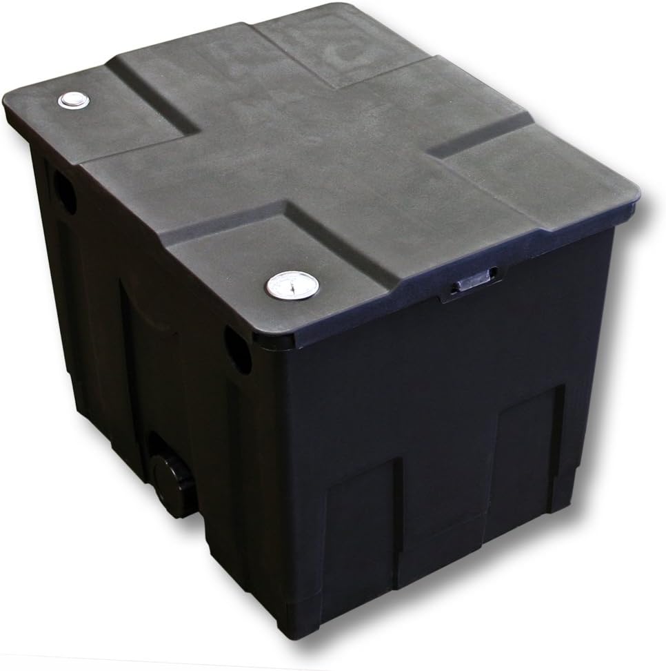 SunSun Komplettset: CBF-350 Teichfilter bis 12000 L, CTF-6000 Teichpumpe 6000l/h 40W, CUV-236 Teichk
