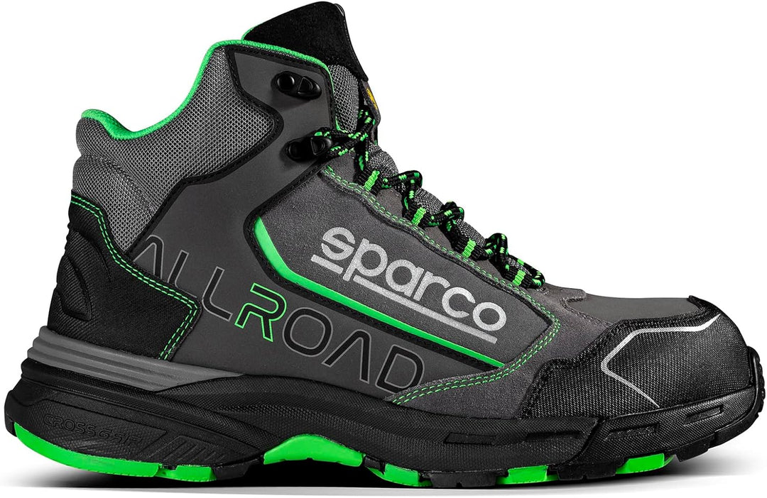 Sparco - Allroad - ESD S3S SR FO HRO - Metallfreie ESD-Sicherheitsschuhe mit Composite-Zehenkappe -