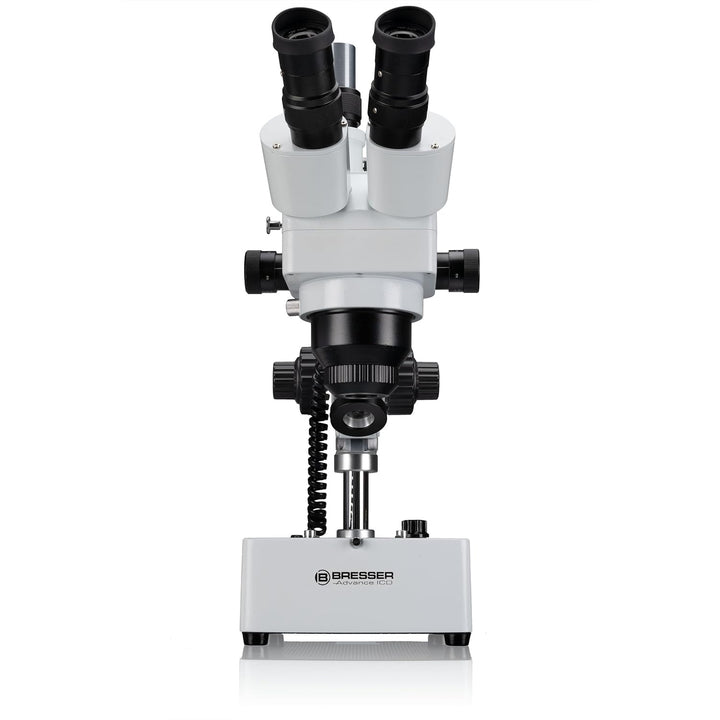 Bresser 3D Stereo Auflicht- Durchlicht Mikroskop Advance ICD 10x-160x mit trinokularem Kamera Aufsat