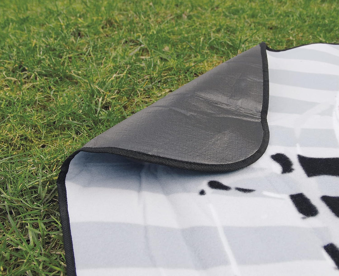 BRISA VW Collection - Volkswagen Picknickdecke 200x150 cm Wasserdicht Wärmeisoliert Garten Outdoor S