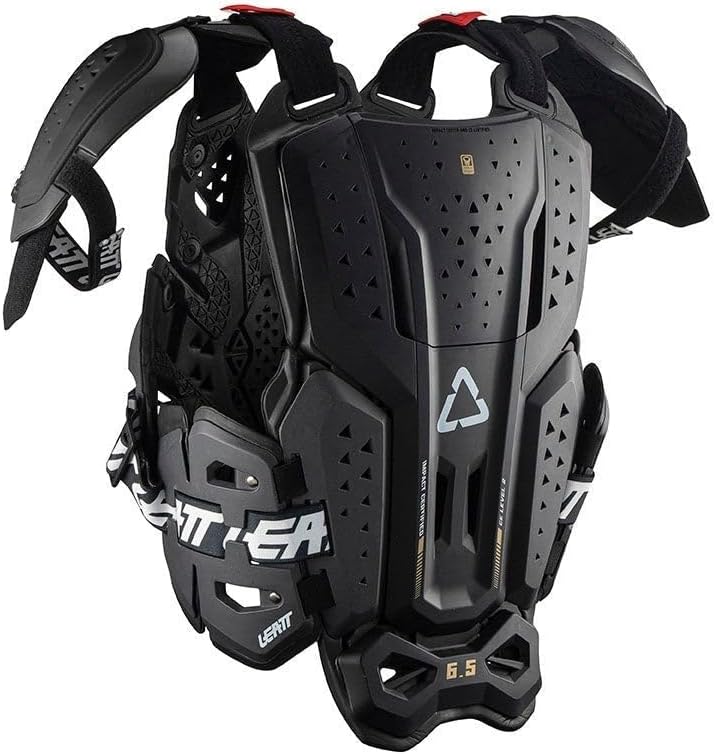Leatt Brustpanzer Body Protector 6.5 PRO Weiss Gr. L/XL L-XL Weiss, L-XL Weiss
