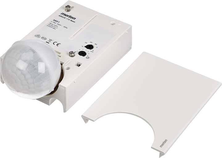 Schneider Electric Merten 565119 Bewegunsgmelder Innen und Aussenbereich ARGUS 110 Basic, IP55, 360°