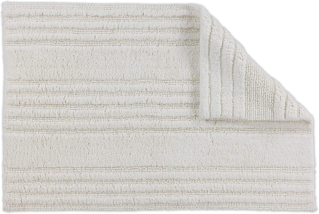 Schöner Wohnen Kollektion Badematte 67 x 110 cm – beidseitig verwendbar – waschbarer Badvorleger Cre