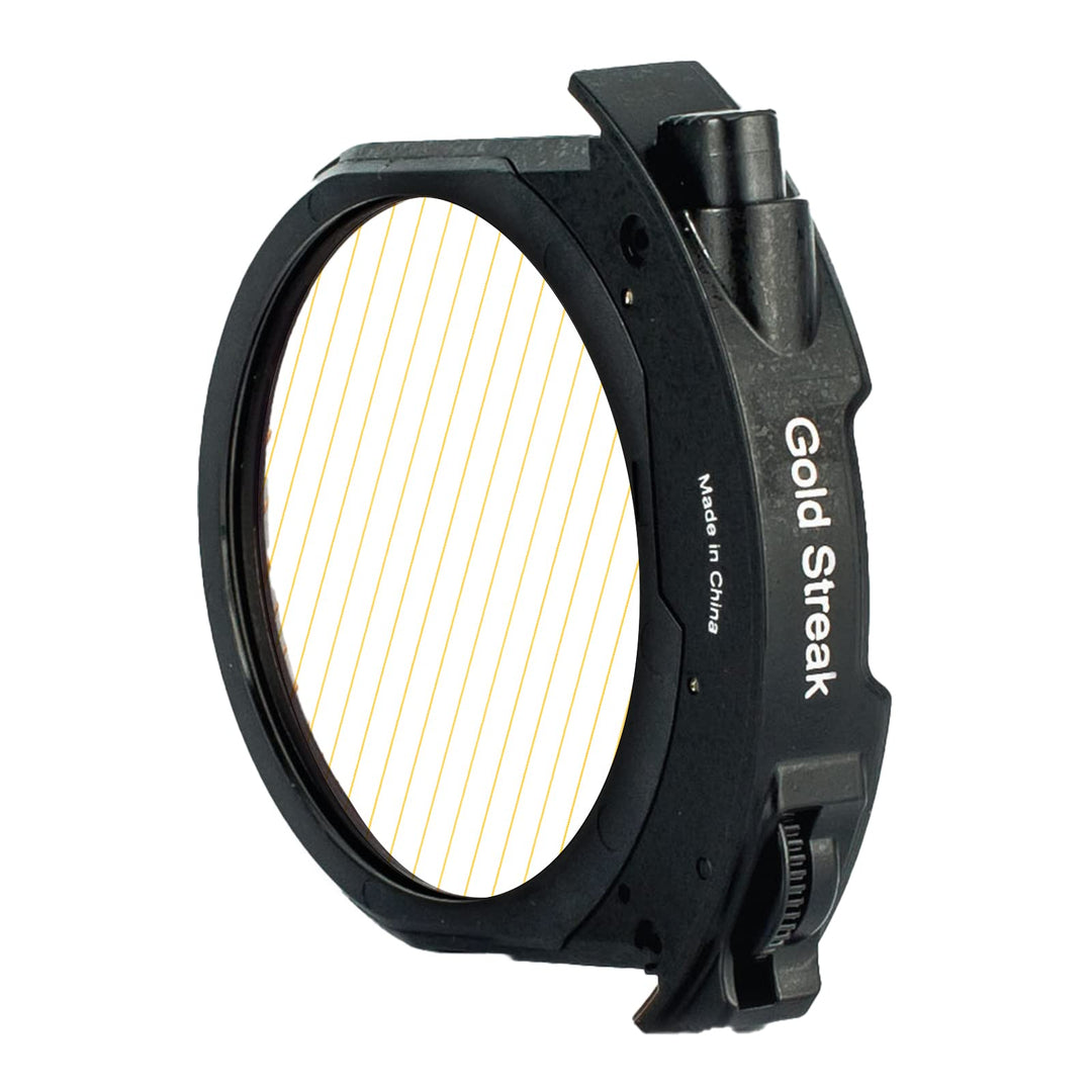 Meike Gold Streak Drop-in Filter für Canon und Meike Drop-in Filter Mount Adapter Serie MK-EFTR-GS,