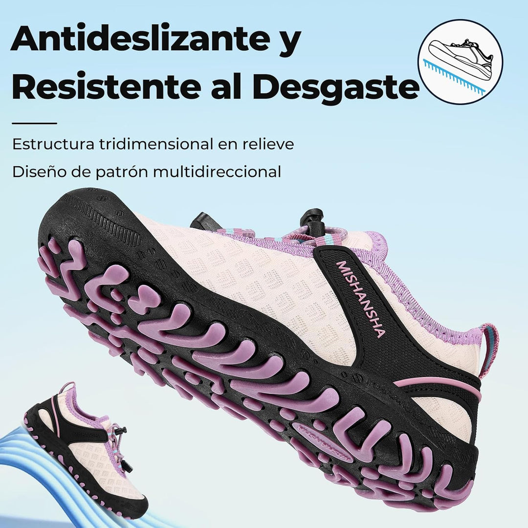 Mishansha Trekkingschuhe Kinder, Wanderschuhe Jungen Atmungsaktiv rutschfest Turnschuhe Mädchen Outd
