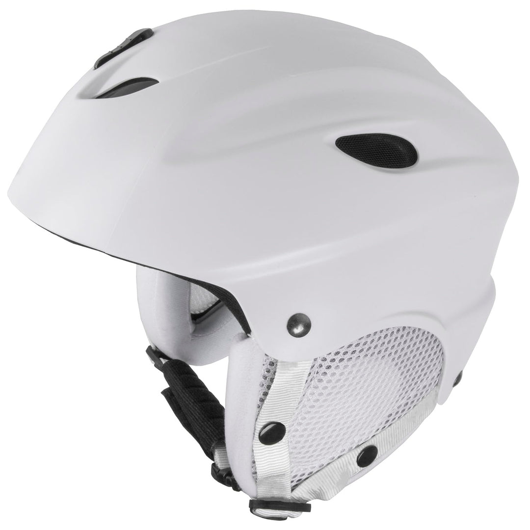 M-Wave Skihelm UNIVERSAL, Grösse L, weiss, L (58-59,5 cm), matt