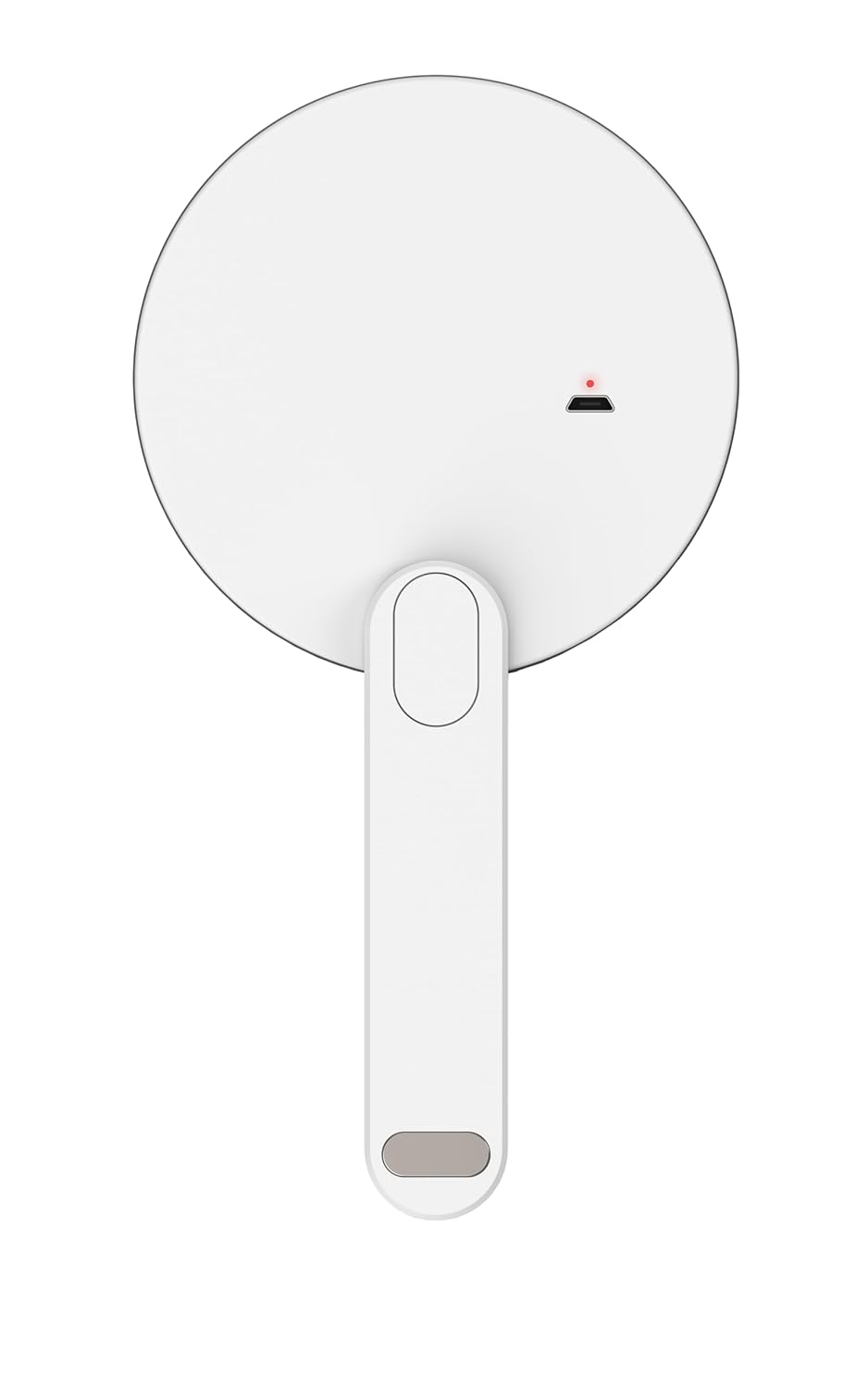 ZWILLING LED-Kosmetikspiegel 10x Vergrösserung, Wiederaufladbar, 360° drehbarer Griff, Weiss