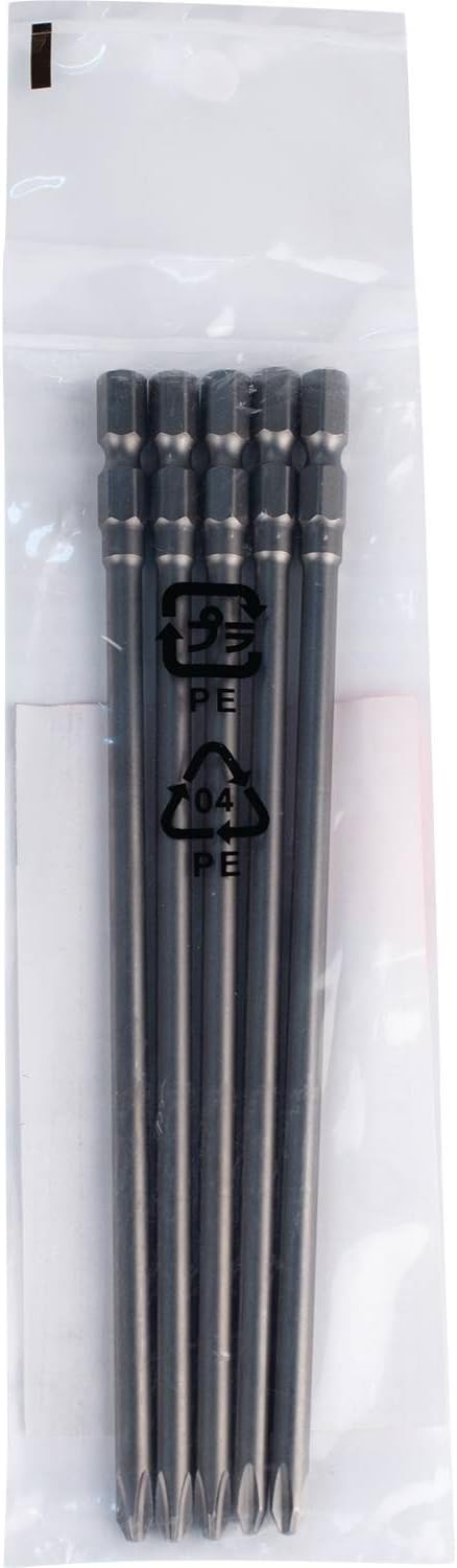 Makita B-10481 Nummer 2 Phillips Power Bit (5 Stück), 16,5 cm