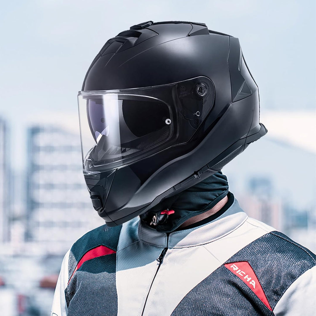 Helmvisier für LS2 FF328/FF353/FF800,Motorradhelm Visier,Motorrad Windschutz Helm Objektiv Visier Vo