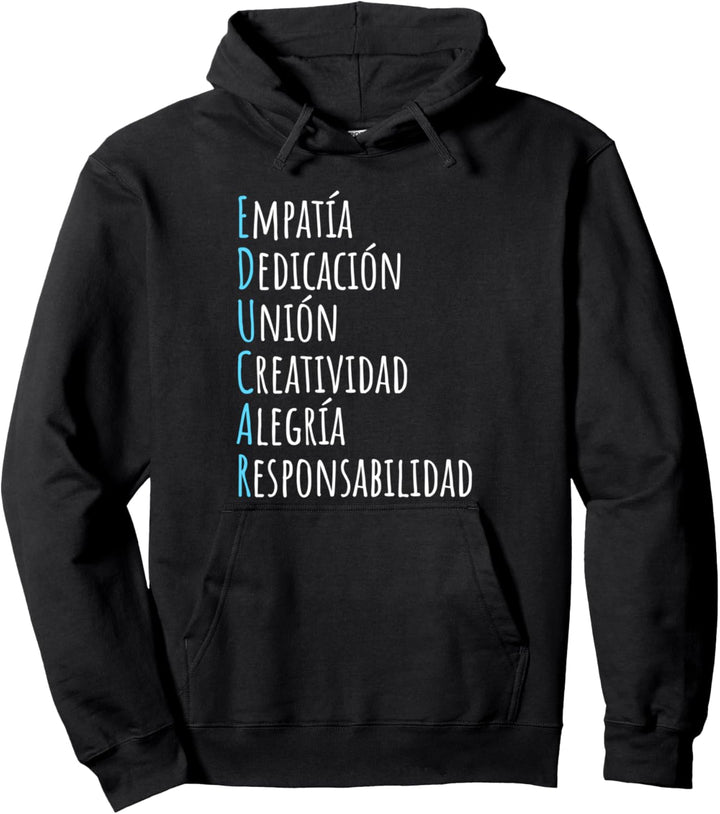 Zweisprachiges für Lehrer Pullover Hoodie