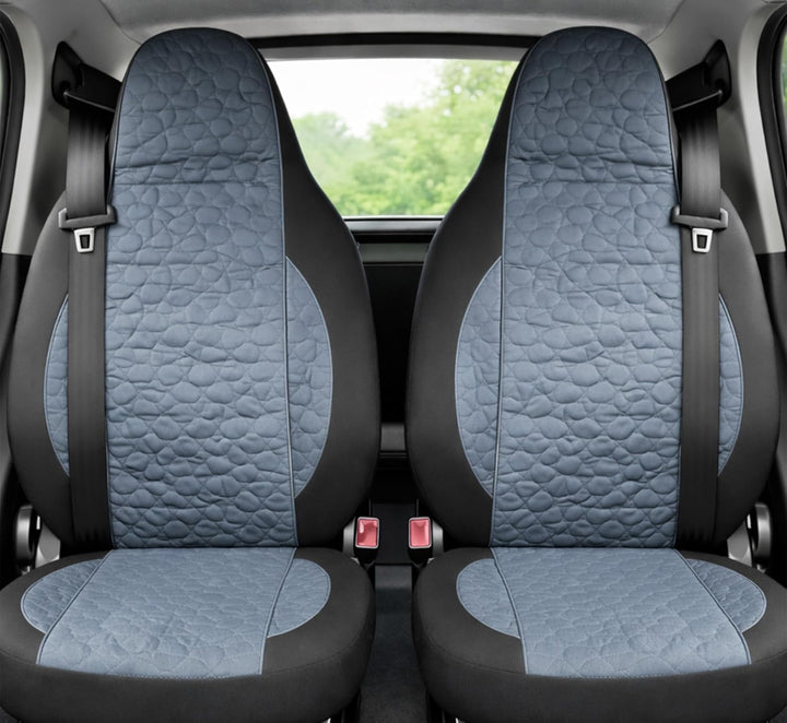 Auto Accessori Lupex - LS03 Sitzbezüge Smart Fortwo 450 451 453 - Vorne mit integrierter Kopfstütze