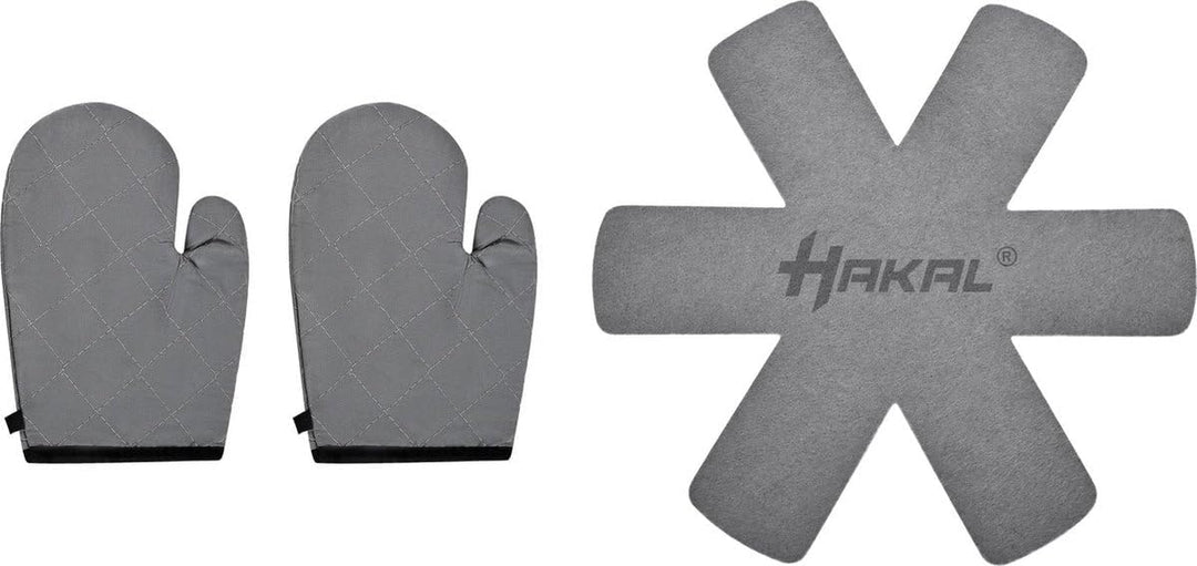 Tajine Safran 30 cm - Antihaft - PFOA free- Geeignet für alle Herdplatten - schwarz inkl. Ofenhandsc