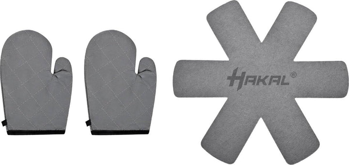 Tajine Safran 30 cm - Antihaft - PFOA free- Geeignet für alle Herdplatten - schwarz inkl. Ofenhandsc