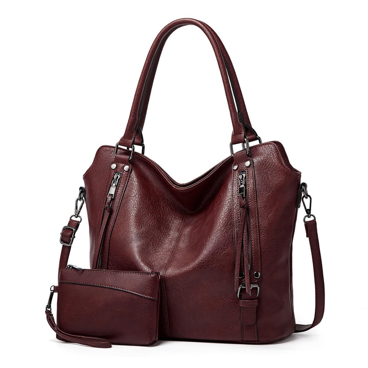 TAN.TOMI Handtasche Damen,Handtaschen Set,Umhängetasche Gross Schultertasche Frau Elegant Henkeltasc