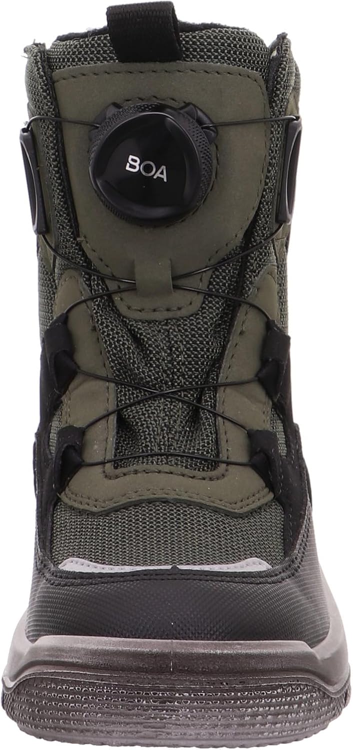 Superfit Jungen Mars Schneestiefel 27 EU Schwarz Grün 0000, 27 EU Schwarz Grün 0000