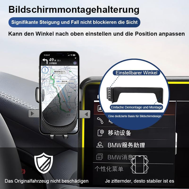 Auto Handyhalterung für Volkswagen Passat Auto Zubehör [Nur Kompatibel 2024-2025 VW Passat B9 12,9-Z