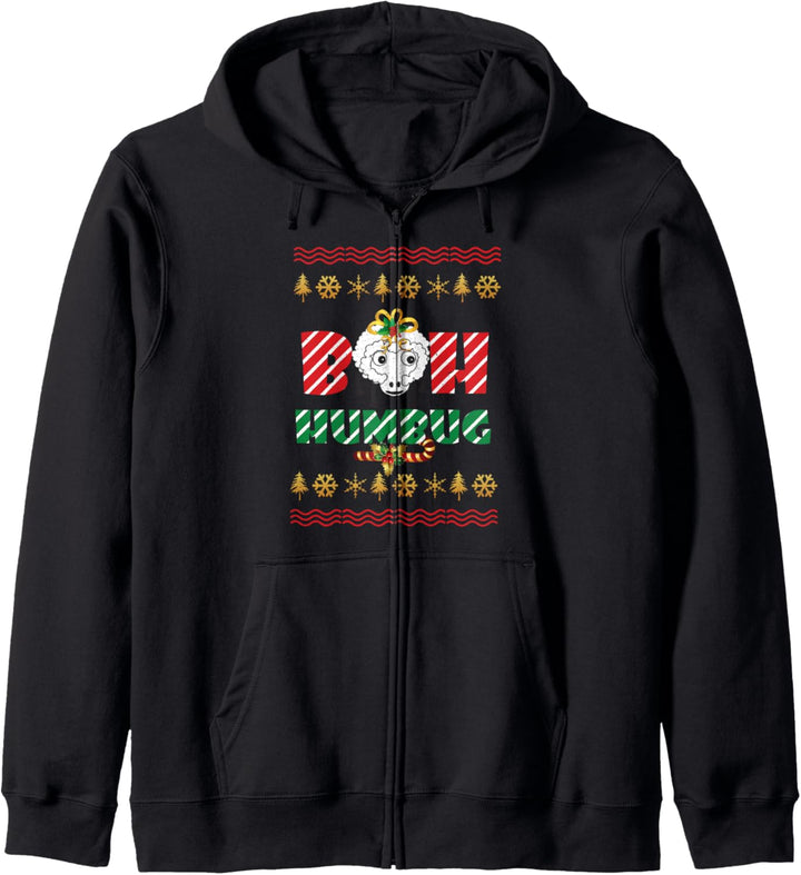 Funny Sheep Bah Humbug Kapuzenjacke