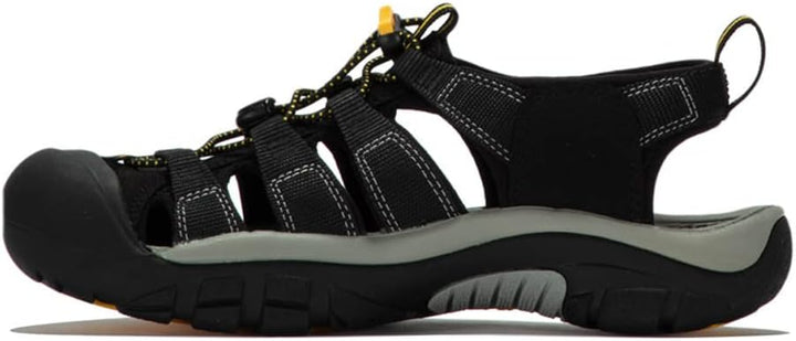 Keen Herren Newport H2 Sandale 42 EU Schwarz Grau, 42 EU Schwarz Grau