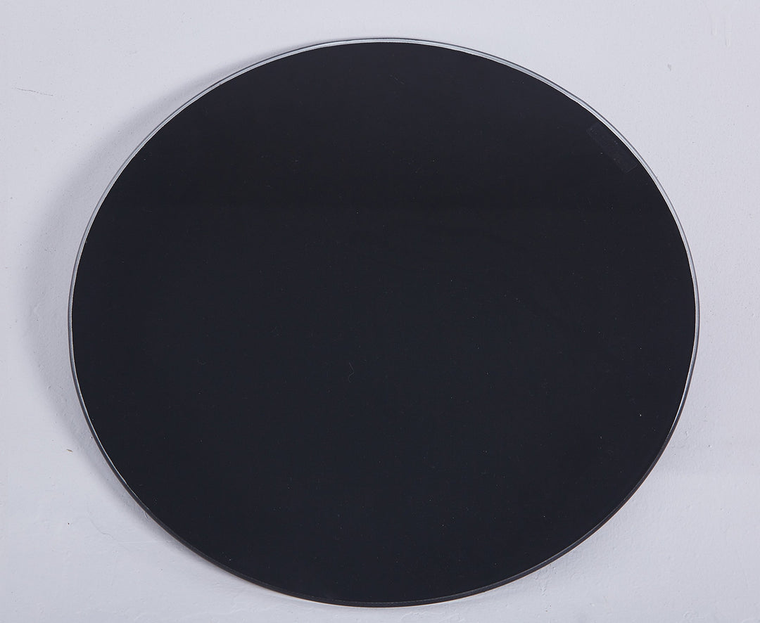 Euro Tische Glasplatte für Kaminofen und Tischplatte in Ø40cm Schutzplatte mit 6mm ESG Sicherheitsgl