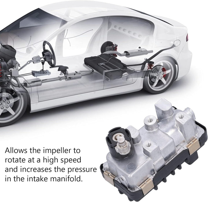 Elektro-Turbolader-Kit, Elektro- aus Metall für Autos
