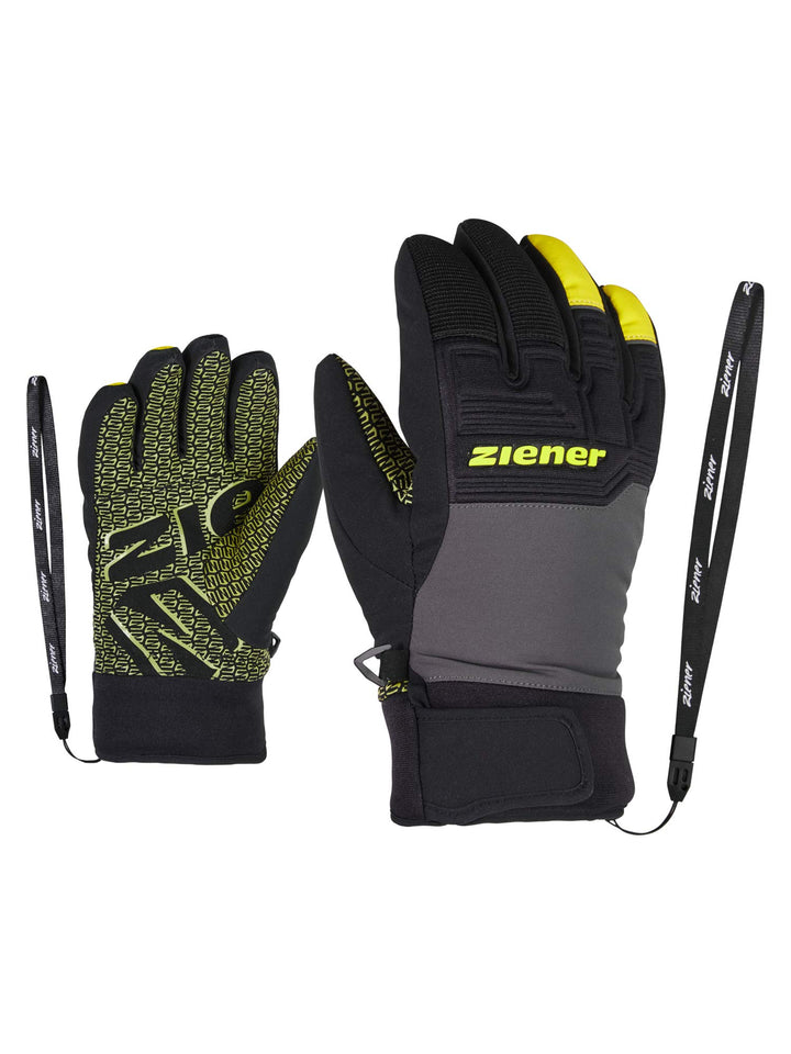 Ziener Kinder Lanus As Ski-Handschuhe/Wintersport | Wasserdicht, Atmungsaktiv, Trendig, Primaloft 5.