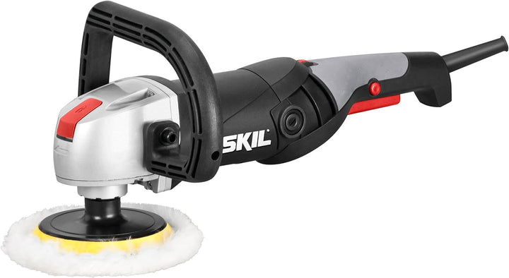 Skil Masters Polierer 9955 MA (1.300W, 600-3.600 min-1, Ø125 + Ø180 mm Polierteller, 4m Kabel, + 2x