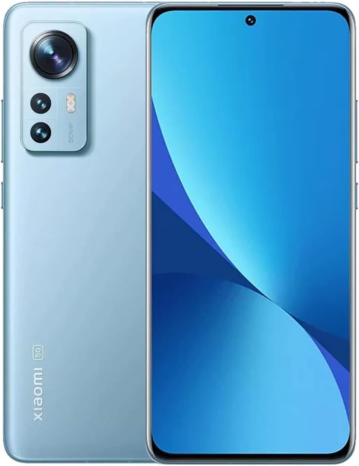 Xiaomi 12 5G Android Mobile Smartphone [8+256 GB] NFC, Dual-SIM, Snapdragon® 8 Gen 1, FHD+ 6,28" AMO