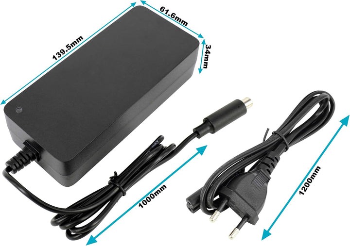 PowerSmart® 2 A 42 V Ladegerät Ersatz für 36V Akkus von STREETBOOSTER One/Two