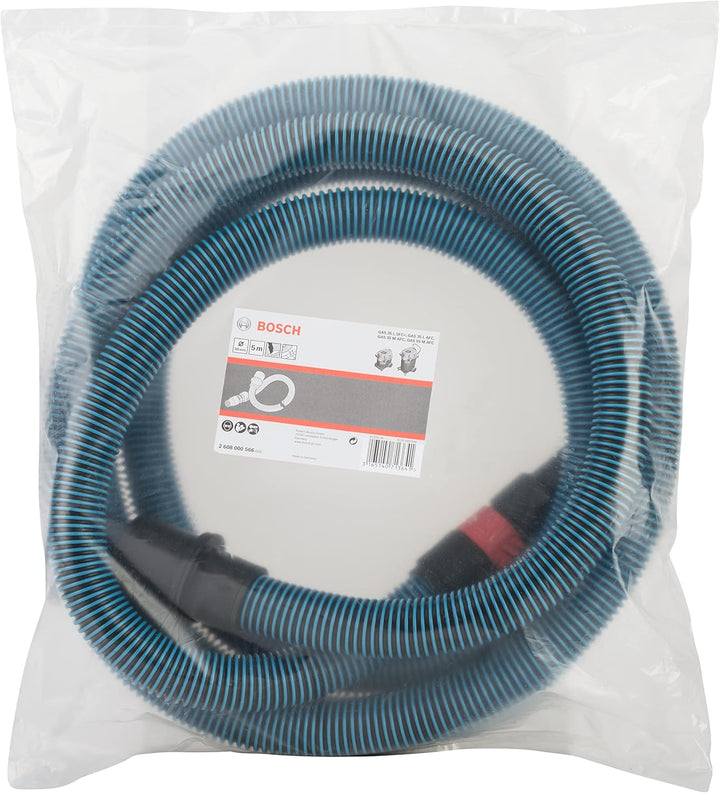 Bosch Accessories Schlauch, antistatisch mit Bajonettverschluss, 5 m, 35 mm, 2608000566