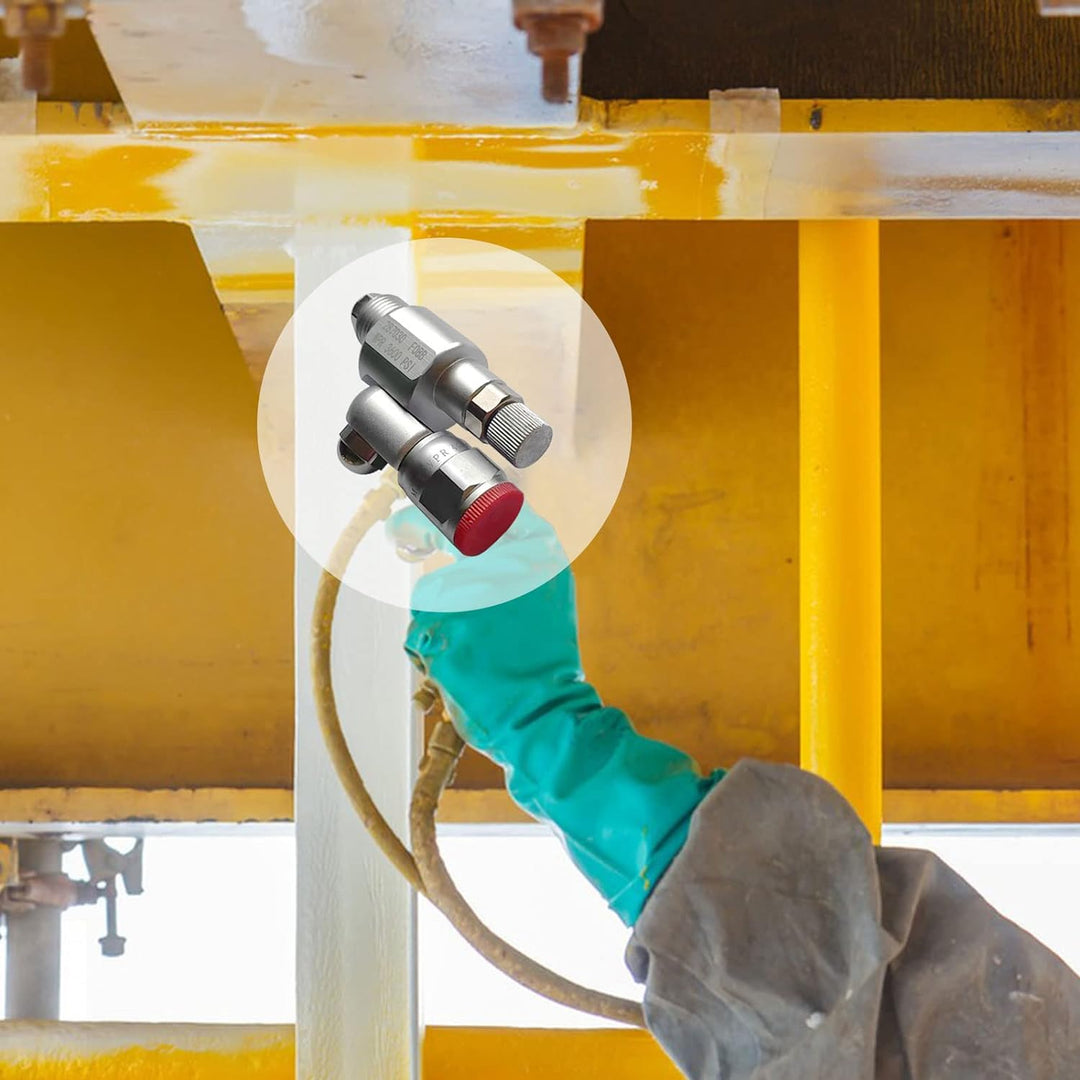 Clean-Shot Absperrventil mit Spitze, 287030 Airless Spray Adapter Gelenk für Airless Sprayer