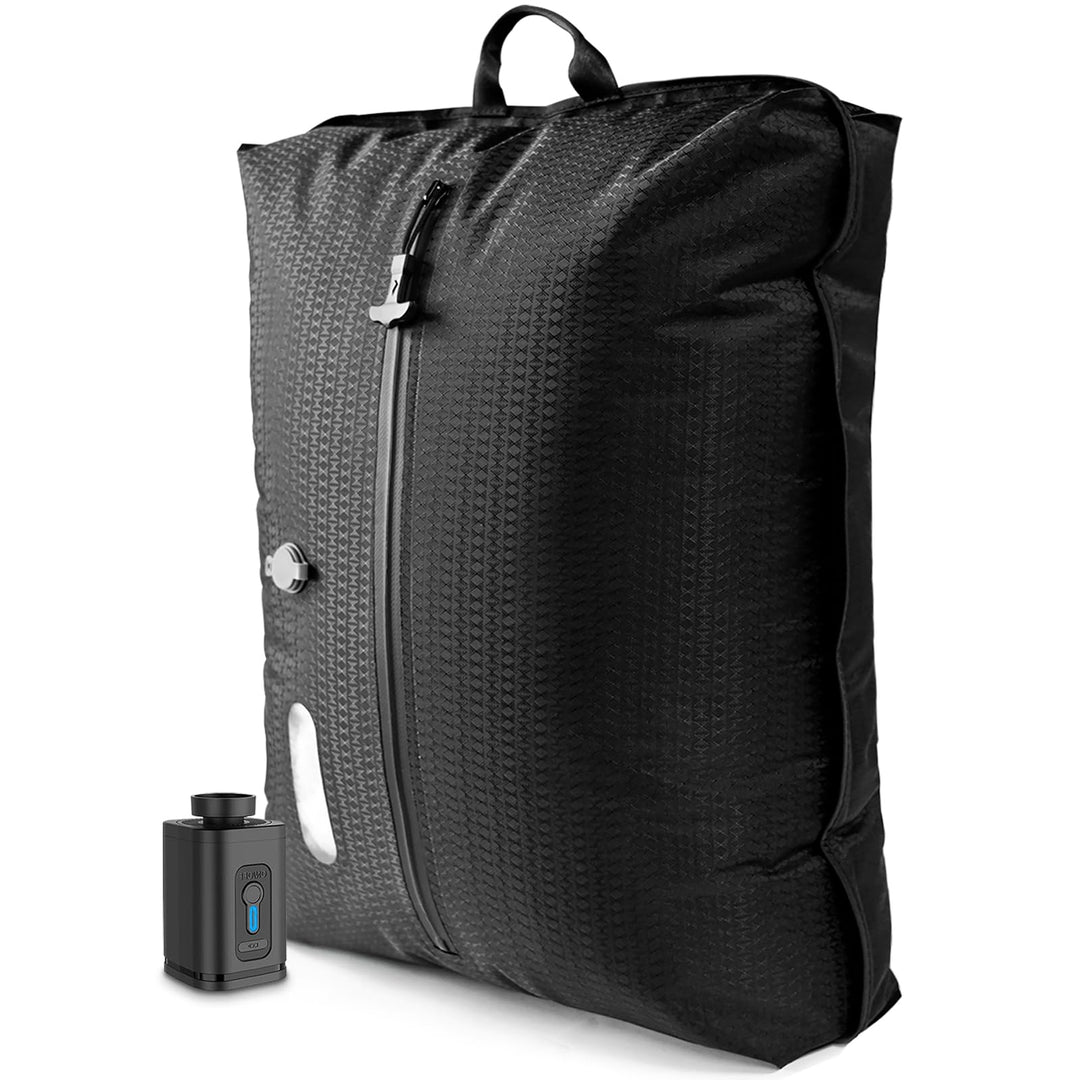 Vakuumbeutel für Kleidung Reise, Reise Vakuumbeutel mit Pumpe Kabelloser, Vacuum Bags for Clothing T