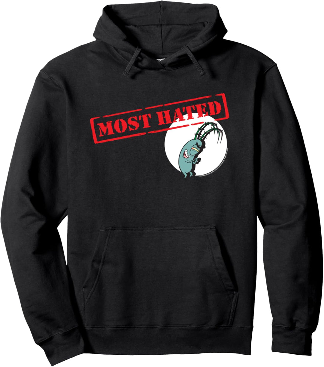 SpongeBob SquarePants Most Wanted: Plankton Pullover Hoodie