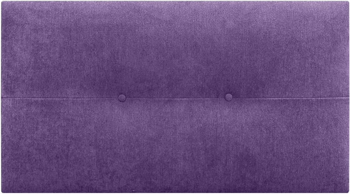DHOME Kopfteil aus Kunstleder oder Stoff AQUALINE Pro Kopfteil Polsterkopfteil Luxusbett (Stoff Lila
