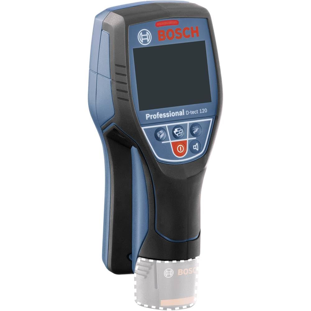 Bosch Professional 12V System Ortungsgerät D-tect 120 (ohne Akku, max. Ortungstiefe Kunststoffrohre/