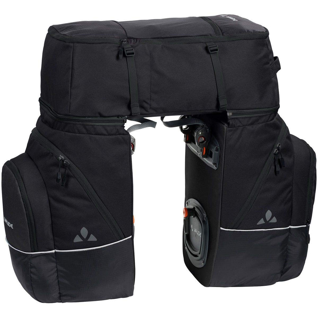 Vaude Karakorum Hinterradtaschen Black Uni Einheitsgrösse, Black Uni Einheitsgrösse