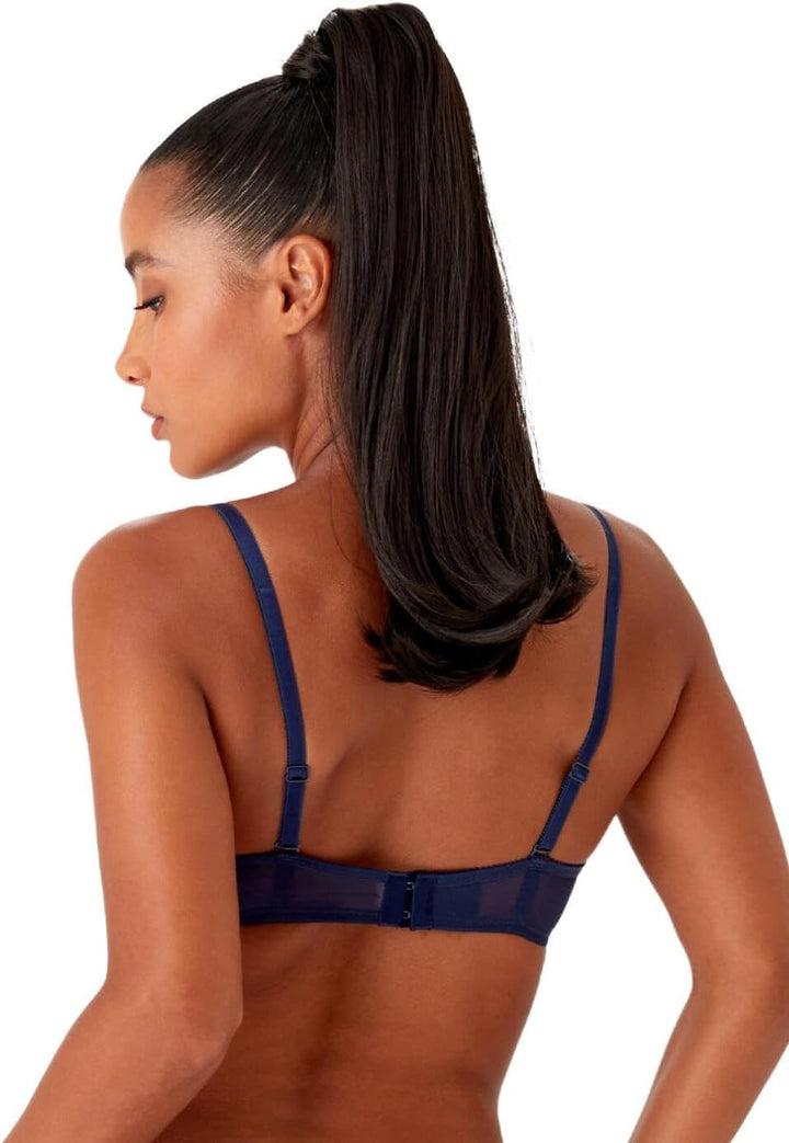 Gossard Damen BH Glossies Sheer Bra 70A Eclipse, 70A Eclipse