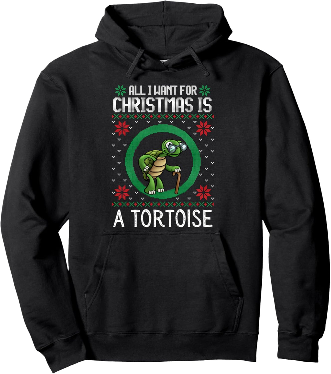 All I Want For Christmas Is A Tortoise Turtle Weihnachtspullover Pullover Hoodie